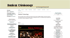 Desktop Screenshot of journal.radicalcriminology.org